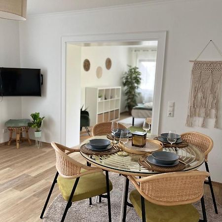 Korbstadt-Villa Rattan-Design Mit Balkon, Garten, Arbeitsplatz, Kueche Lichtenfels  Zewnętrze zdjęcie