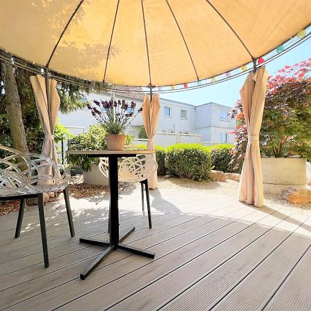Korbstadt-Villa Rattan-Design Mit Balkon, Garten, Arbeitsplatz, Kueche Lichtenfels  Zewnętrze zdjęcie