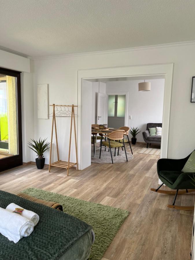 Korbstadt-Villa Rattan-Design Mit Balkon, Garten, Arbeitsplatz, Kueche Lichtenfels  Zewnętrze zdjęcie