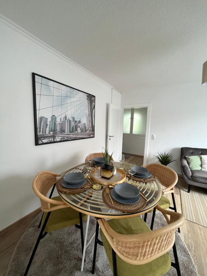 Korbstadt-Villa Rattan-Design Mit Balkon, Garten, Arbeitsplatz, Kueche Lichtenfels  Zewnętrze zdjęcie